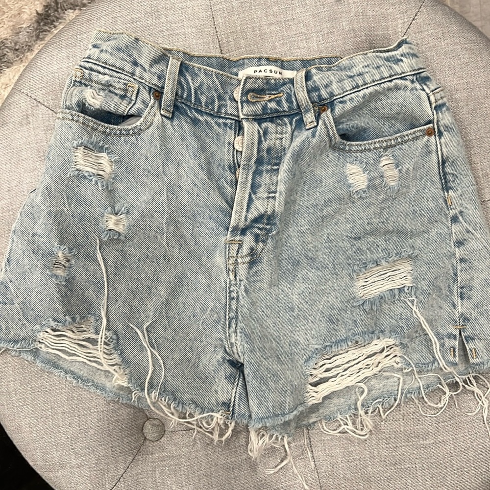 High waisted shorts